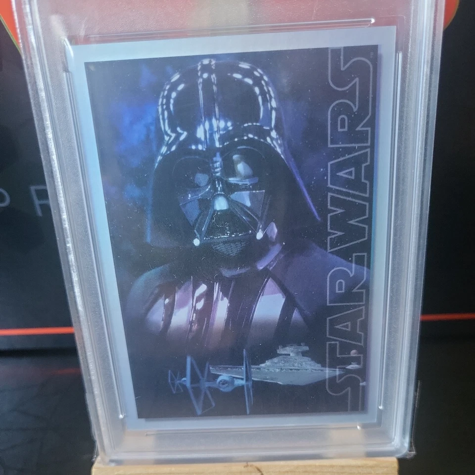 2022 Topps Star Wars Masterwork Rainbow Foil 164/299 Darth Vader MGC 9 - Image 3 of 4