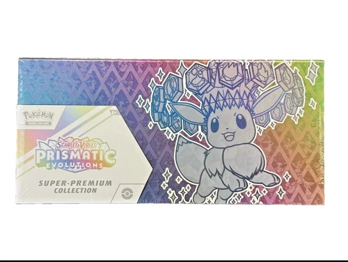  Pokémon Prismatic Evolution Super-Premium Collection - SEALED & BRAND NEW 