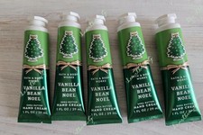bath and body works vanilla bean noel shea butter hand cream x5