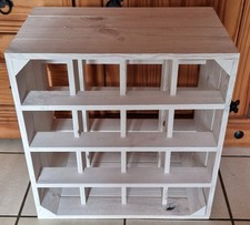 Weinregal für 16 Flaschen weiß Maße 40x40x27cm NEU