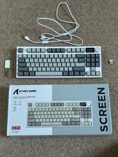 Wireless/Wired Attack Shark Mechanical Keyboard gaming RGB backlit with screen