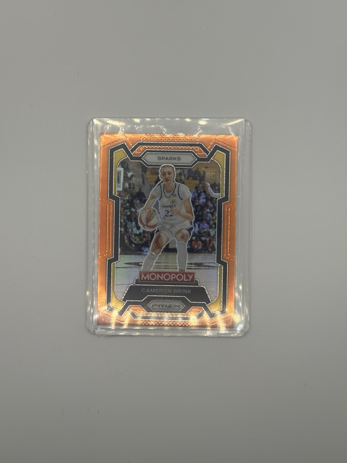 2024 Panini Prizm Monopoly WNBA - Orange #39 Cameron Brink /124 (RC) LA Sparks