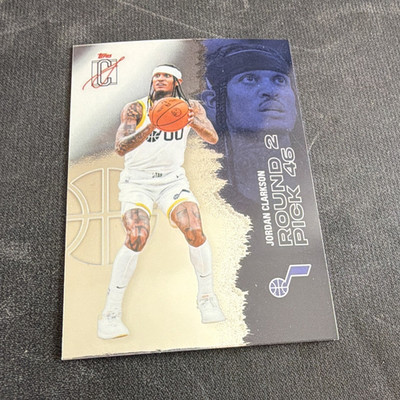 Chrome Topps Signature Class 2026 Jordan Clarkson Rookie #100 Utah Jazz