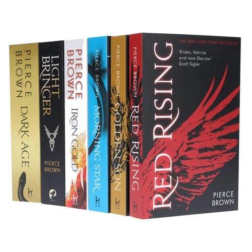 The Red Rising Series by Pierce Brown 6 Books Set - Fiction - Paperback