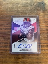 2014 Panini Absolute - Rookie Autographs Isaiah Crowell #157 /199 (AU, RC)