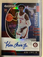 2020 Panini Prizm Draft Picks Prospect  Blue /149 Kira Lewis Jr Auto Alabama