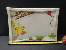 Sesame street, write on wipe off.Message board, big bird