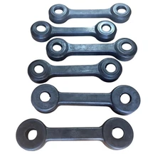 FRP Bone Style 5, 10, 25lb PAIRS (80lb Set) Resistance Bands Straps for Soloflex