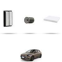 Hoffcar Wartungskit - 3 Filter FüR Hyundai I20 II 1.2 62KW Ab 2014