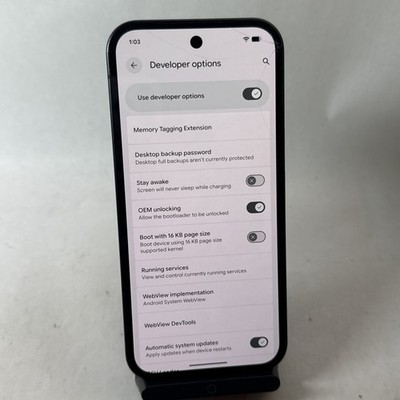 Google Pixel 10a Factory Unlocked 128GB Obsidian READ DESCRIPTION
