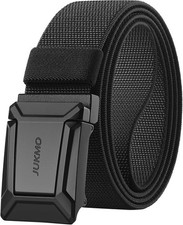 Stretch Belt for Men, Military Work Rigger Hiking 1.5" Elastic
