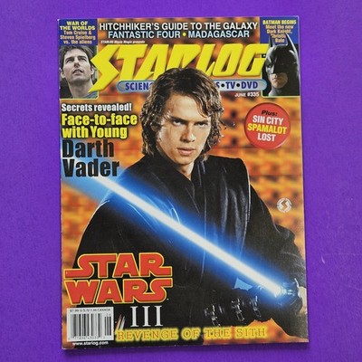 STARLOG Magazine #335 June 2005 Star Wars Episode III Revenge Of The Sith Batman