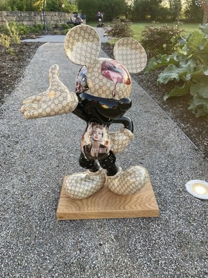 Micky Mouse , Unikat Figur , Design Figur , Kinderfigur , hochwertige Deko Figur