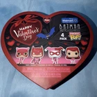 Funko Pocket Pop DC Batman Valentines Day Box 4-Pack Figures Wal-Mart EXCLUSIVE