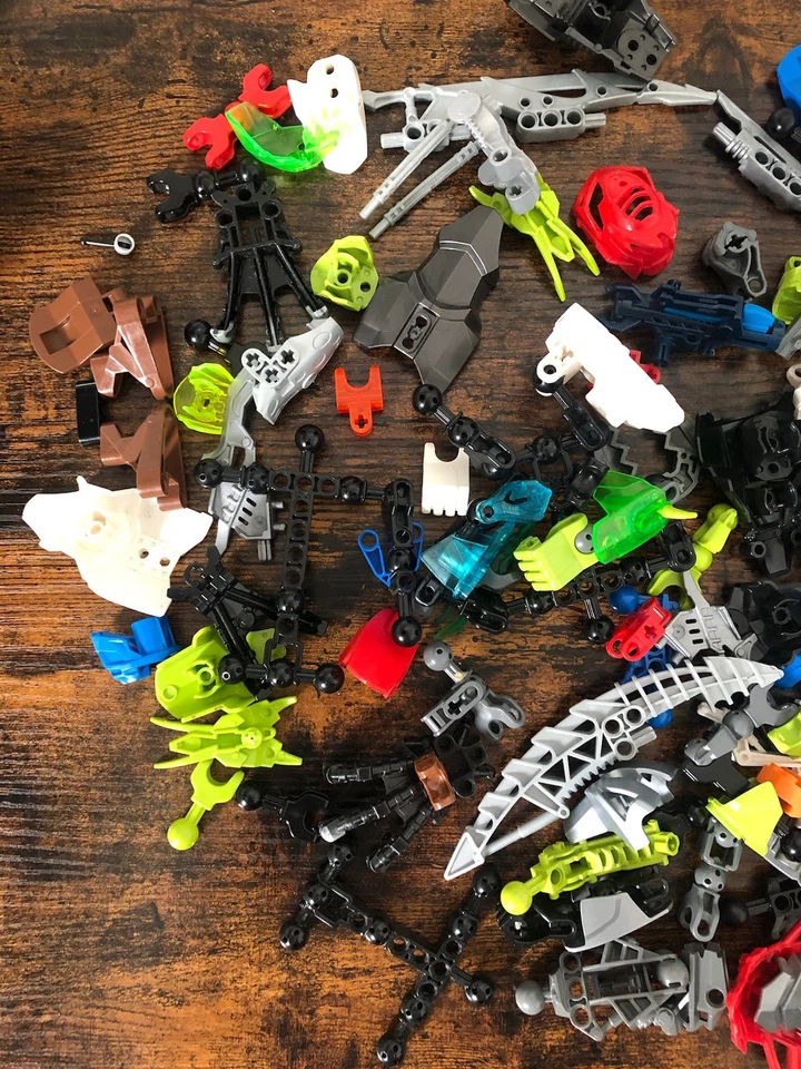 乐高大量 Bionicle & Hero 工厂零件和零件。 — 第 2/4 张图片
