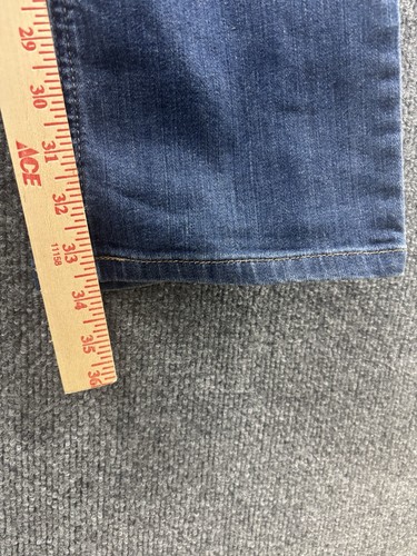 Ariat Jeans Womens 30L Blue Real High Rise Straight Leg Medium Wash Denim 33.5” - Picture 15 of 15