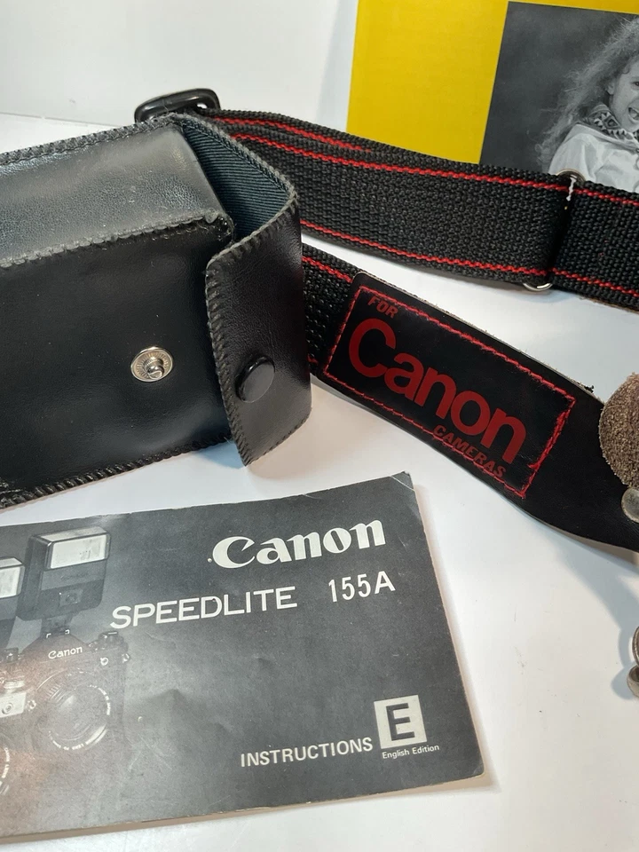 Canon T60 35 mm SLR de 1980 35 mm, Speed Lite, correa, lente de espacio, baterías nuevas, tal cual Foto 3 de 4