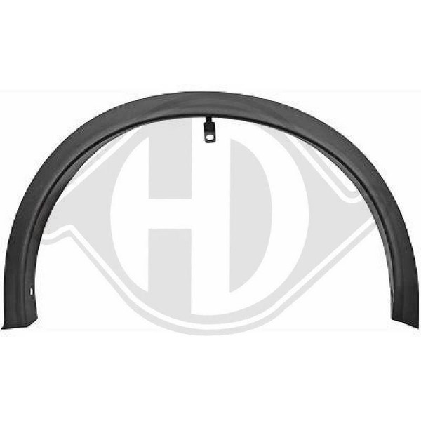 1X Verbreiterung KotflüGel Diederichs 6075062 Hd Priority Parts FüR Nissan-image