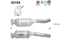 AS Katalysator Passend FüR Audi 80 8C B4 2.0 1.6 89 89Q 8A B3 1.8 S 42184