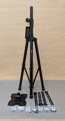 Gator Frameworks GFW-AV-LCD-25 Deluxe Quadpod A/V Stand for 65'' Displays