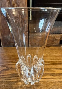 廃盤　8090 Steuben　クリスタル　ローズベース　 花瓶 Steuben Glass Vase | eBay
