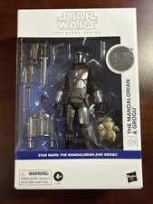 Star Wars Black Series First Edition  01 Mandalorian And Grogu Deluxe White Box