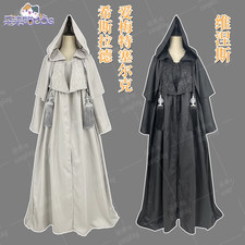 Final Fantasy XIV Hythlodaeus Venat Robe Halloween Hooded Cloak Cosplay Cape New