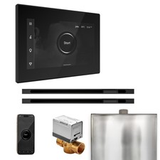 Mr Steam BXXL Xbutler Max Linear Package Steam Shower Control - Black / Matte