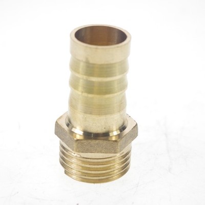 1/2'' BSPP Male-16mm barbed Hose Brass Connector Adapter Coupler Fitting #fv