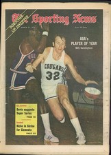 SPORTING NEWS Billy Cunningham Davis Super Series Clemente Durocher 3/31 1973