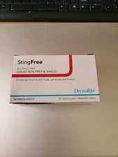 DermaRite StingFree Alcohol-Free Skin Barrier Wipe 1 Count(s) 40 Wipes/Count