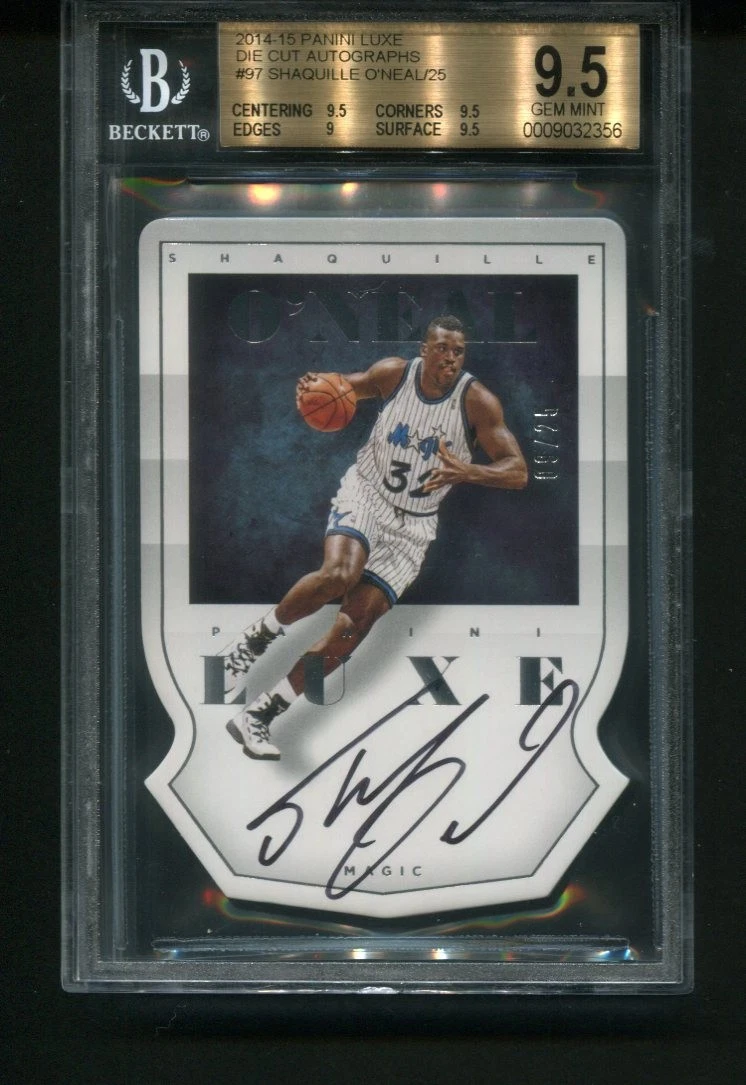 Shaquille O'Neal Basketball Original Autographed Sports Trading