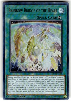 Yu-Gi-Oh! - Rainbow Bridge of The Heart - SDCB-EN045 - 1st Ed - NM/M - NEW