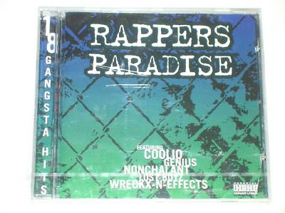 CD / RAPPER PARADISE / 18 GANGSTA HITS / NEU / SELTEN +
