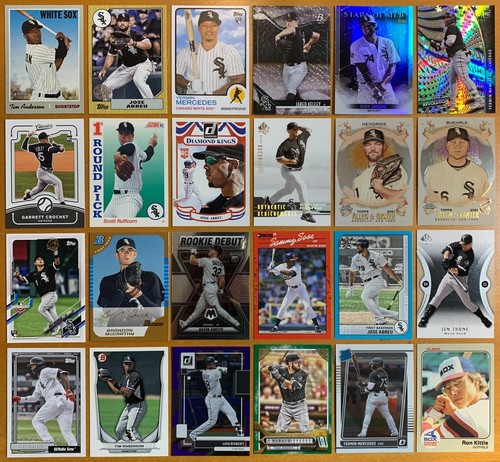 Lot Of 320+ Chicago White Sox Baseball Cards 1980s - 2020s - Rookies, HOFers - Picture 4 of 7