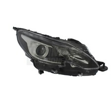 Peugeot 2008 Headlight A94 2013-2020 Headlamp LED DRL Black Drivers Side Right