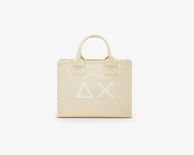 SUN 68 - Tasche Damen Medien В бежевом ЦВЕТЕ Leinwand Baumwolle X35212