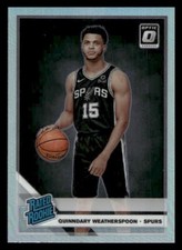 2019 Donruss Optic #175 Quinndary Weatherspoon Rookie Spurs Holo