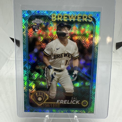 2024 Topps Chrome Logofractor Edition Aqua Refractor 39 Sal Frelick