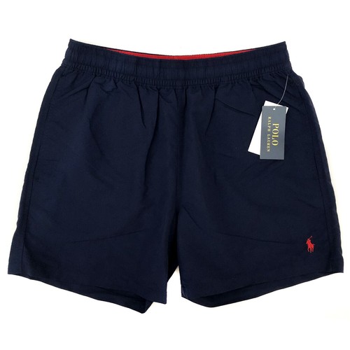 NUOVO Ralph Lauren Blu Navy Nuoto Trunks Board Swim Pantaloni corti da uomo  piccolo | eBay