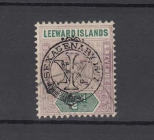 Leeward Islands QV 1897 1/2d Jubilee SG9 VFU BP11669