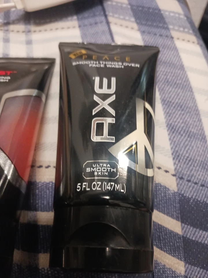 Juego de 2 lavado facial Axe Chilled/PAZ Cooling piel ultra suave 5 oz Foto 2 de 4
