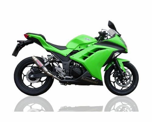 Pot d'Echappement GPR DEEPTONE INOX Approuvé KAWASAKI NINJA 300 R 2012 > 2016 - Photo 2/6