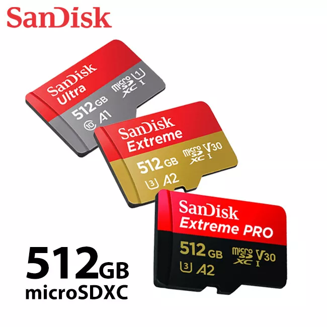 Carte mémoire micro SD Sandisk Ultra - Carte mémoire flash - 512 Go - Class  10 - microSDXC UHS-I