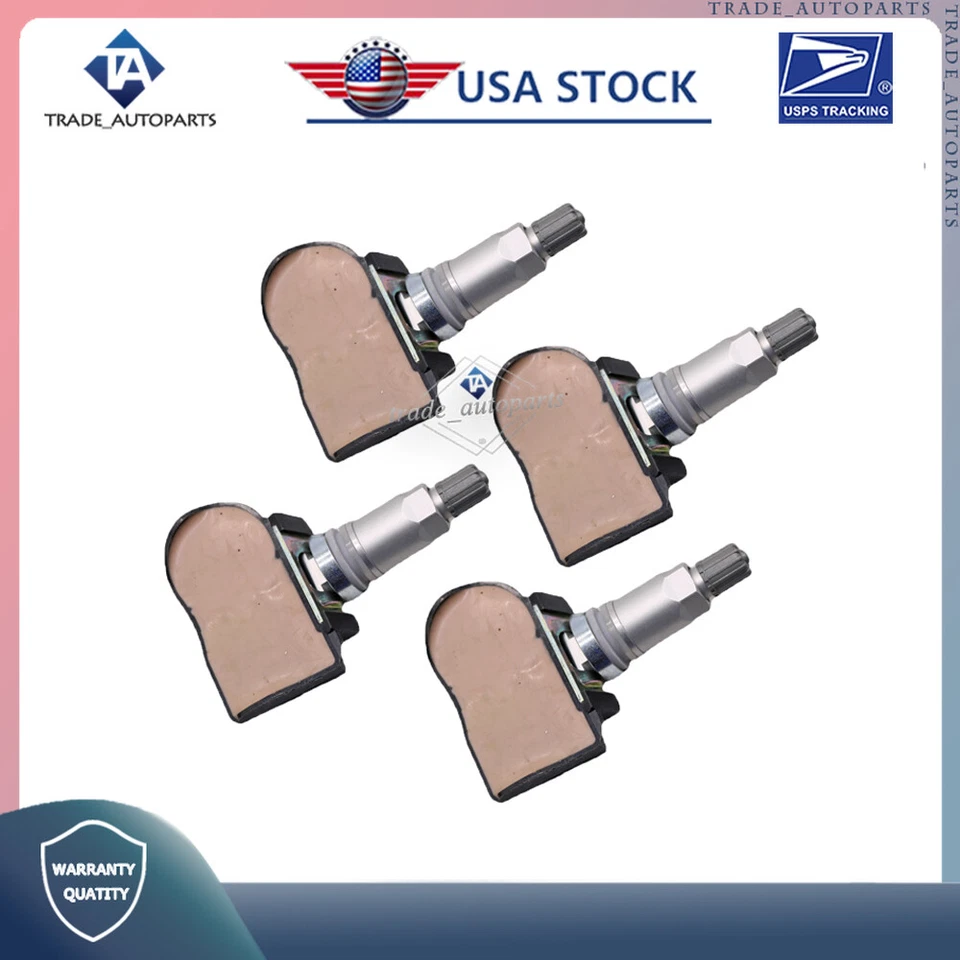 4 sensores de neumáticos para Honda CR-V 2012-2013 2012-2015 Crosstour TPMS sensor 315 MHz Foto 4 de 4