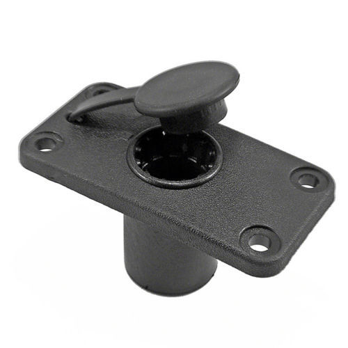 Kayak Universal Accessory Mount with cover. Rod Holder, Camera, Anchor, Flag