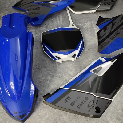 Kit Carrosserie Plastique Yamaha YZ 85 2002-2018 - Couleur Bleu - Marque UFO - Neuf