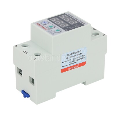 SVP-916 80A Dual Display Adjustable Voltage Monitoring Device Protector Relay