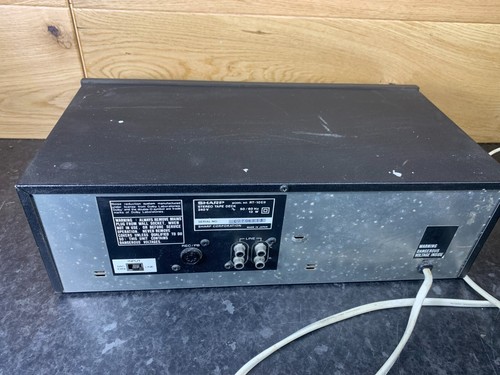 Sharp RT-10EB Vintage Stereo Tape Cassette Deck Made in Japan - Working - Picture 8 of 10