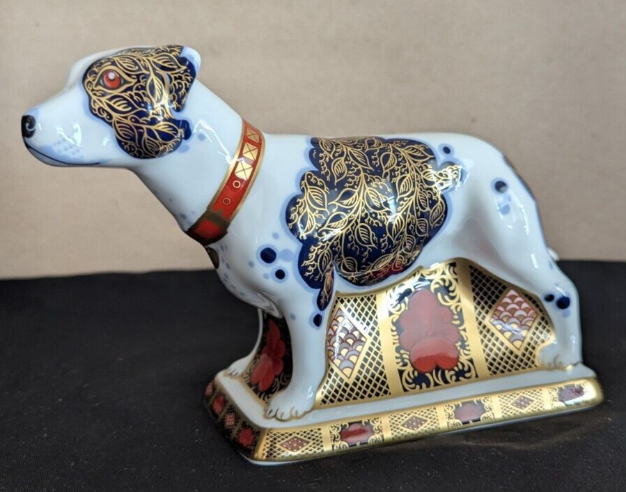Royal Crown Derby IMARI STAFFORDSHIRE BULL TERRIER Ltd. Ed. 20/150
